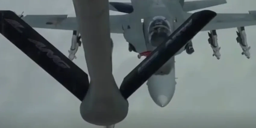 Иракцы подловили KC-135 Stratotanker ВВС США в самый уязвимый момент