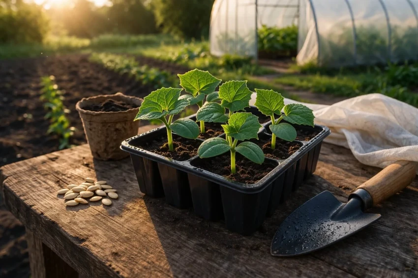 Когда сажать огурцы на рассаду в 2026 году: оптимальные сроки, лунный календарь и главные правила выращивания