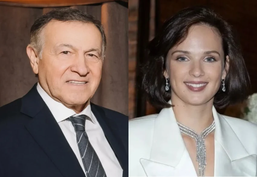 В сети появилось фото 70-летнего миллиардера Араза Агаларова с его 26-летней женой и их детьми