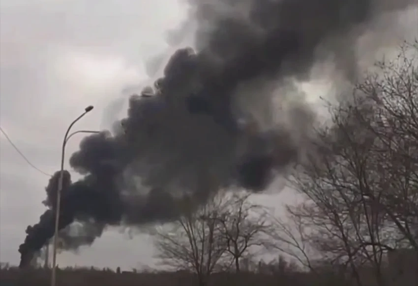 В Кривом Роге поражены объекты инфраструктуры в промышленных районах города